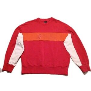 Armani Exchange Sweatshirt Spellout Men's Size Small Colorblock